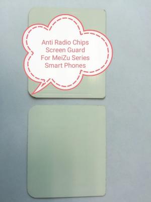 China CE Certificated Cell Phone Radiation Protection Chip Screen Guard For Meizu Smart Phones for sale