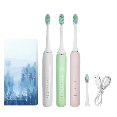 China Wholesale Vibration Verpakking Moving Adult Battery Operated Electric Toothbrushes 2022 Whitening Toothbrushes for sale