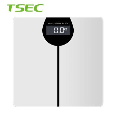 China Weight Function New Design Digital Weighing 150Kg Measuring Body Weight Leadzm Bathroom Scale Plastic for sale