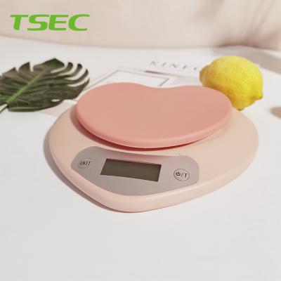 China Kitchen Food Weighing Factory Gdealer Food Fold Pan Cup App Cook 5Kg Digital Kitchen Weight Glass Scale for sale