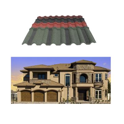 China Natural Traditional JZ ROOF Stone Chips Coated Zinc Shingle Color Dining Galvanized Iron Sheet For Covering Roof Tile for sale