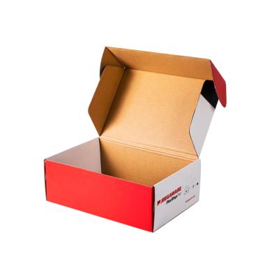 China Handmade custom corrugated ad packaging box ad paper box ad box for sale