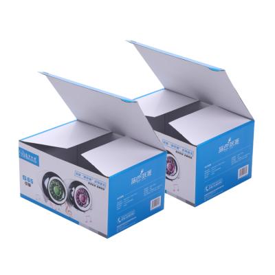 China Handmade Wholesale Custom Logo Printed Electronic Paper Boxes Mixed Color Sturdy Folding Gift Packaging Box for sale