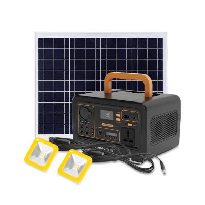 China Wholesale 300W Indoor and Outdoor Multi Functional Portable Off Grid Mini Solar Panel Power Supply System for Home, Camping, Solar Generator for sale