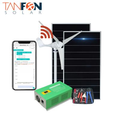 China residential solar wind power generator 3kw 5KW 6KW and wind power generator for home WSH3kw for sale