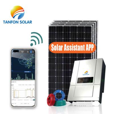 China Sun Power 30kw Commercial Complete Set By Tanfon Friendly Price for sale