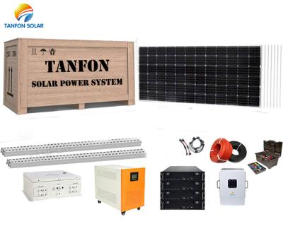 China Home Solar Generator 10kw Solar System Projects Solar Power Systems For Home Use for sale