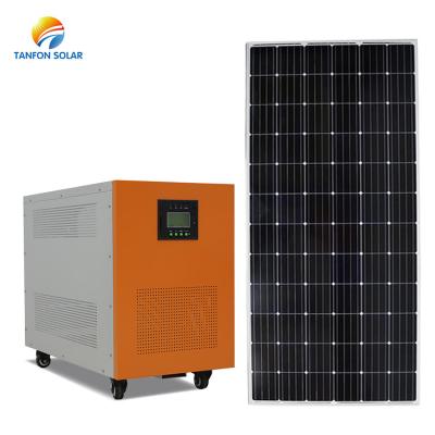 China Whole Home Solar AC Home 110V | 220V Power Circuits Power System 5000Watt Electric Solar Generator for sale