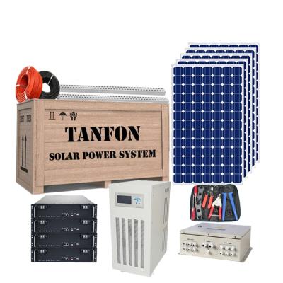 China Tanfon 20kw Home Solar Power System On Grid System 20kw Solar Water Desalination System for sale