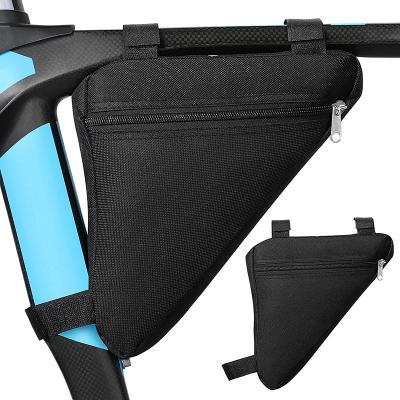 China Fashion Goods Mountain High Quality High Quality Mountain Bike Tube Pocket Storage Bag Bicycle Triangle Bag Bicycle Frame Top Bag for sale