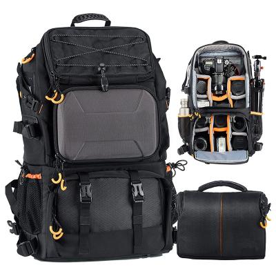 China OEM Large Capacity Soft Camera Backpack Multifunctional Waterproof Camera Backpack Travel Increasing Camera Backpack for sale