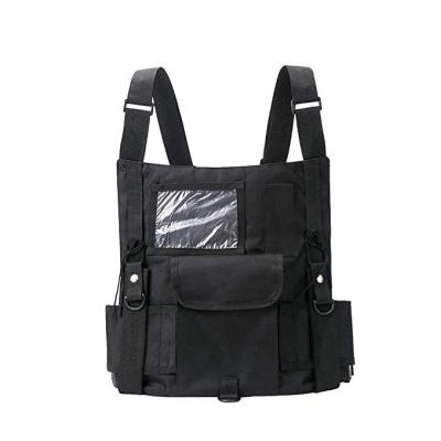 China Eco - Friendly Tool Multifunction Vest Tactical Chest Rig For Two Way Radio for sale