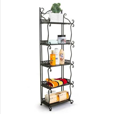 China 2021 Modern Creative Modern Bathroom Shelf Toilet Storage Rack Home Shoe Rack Toilet Storage Rack for sale