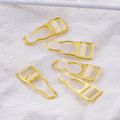 China Sexy 12mm Suspender Clip Lingerie Garter Accessories High Quality Buckle Nickel Free Clip For Underwear Accessories for sale