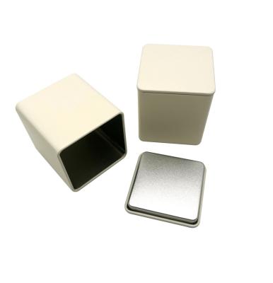 China New Design Recyclable Square Tea Canister Hot Selling Tea Tins Canister for sale