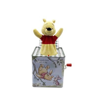 China Cute New Arrival Custom Hand Crank Music Box Hot Selling Music Box For Plush Toys for sale