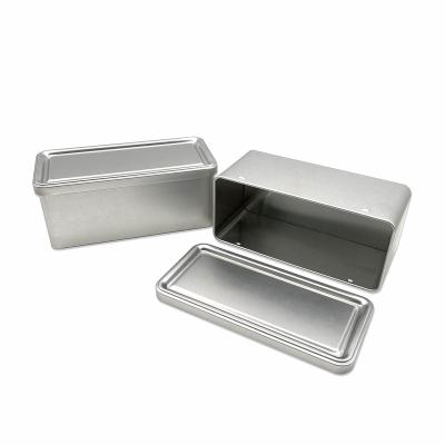 China Recyclable New Design Aluminum Tins With Lids High Quality Cosmetic Tin Box for sale