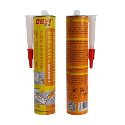 China 12 Months Shelf Life High Power No More Nails Instant Grab Glue For Woodworking for sale