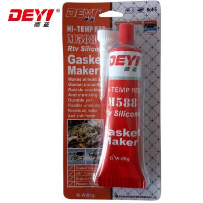 China High Temperature RTV Silicone Gasket Maker Blue Color Easy Usage And Durable Packing for sale