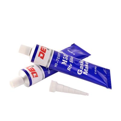 China High Temp Oil Resistant RTV Silicone Gasket Maker In Blue Color With SGS Certificate for sale