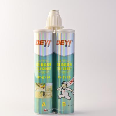 China 400ml Cartridge Epoxy Tile Grout For Home Decoration And Double Components Adhesives for sale