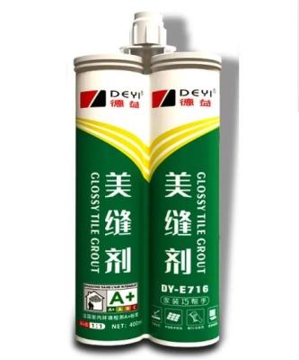 China Waterproof Acid Alkali Resistant Colored Epoxy Grout Main Raw Material Epoxy 400ml for sale