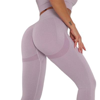 China Tummy Control Workout Gaiters Breathable Yoga Pants Use High Waisted Gaiters Crac! crack! seamless toe gaiters for sale