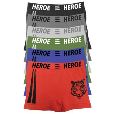 China Seamless Comfortable Custom Kids Boxer Briefs Seamless Micromodal Boys Underwear For Kids for sale