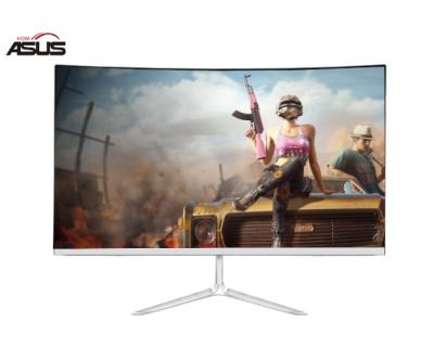 China Flat Curved Curved VGA Interface 23.8 Inch 75hz PC Gaming Monitor IPS Led Computer for sale