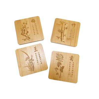 China Popular Bamboo Display Items , Sustainable Hot Selling Pure Natural And Environmentally Friendly Bamboo Heat Insulation Pads for sale