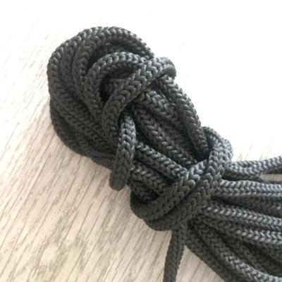 China YRD06 viable bag corda 5mm 6mm premium polyester pp braided hoodie string for sale