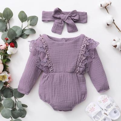 China Casual Newborn Breathable Comfy Jumpsuit Baby Toddlers Kids Long Sleeve Babies Romper for sale