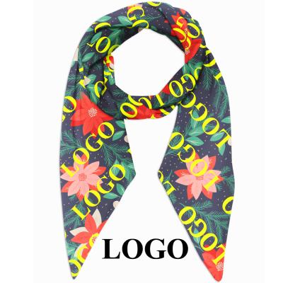 China Fashion and Hot Low MOQ Make Your Own Design Printing Custom Scarf Printed for sale