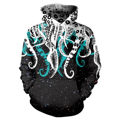 China Breathable Street Custom Design Logo 3d Printed HIP HOP Mens Hoodies for sale