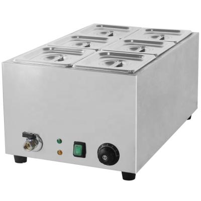 China Electric Catering Equipment 201 Stainless Steel Worktop Buffet Bain-Marie Food Warmer for sale