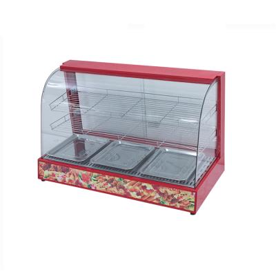 China Keep Warm Food Wamer Kitchen Equipment Food Warmer Display Cabinet For Fast Food for sale