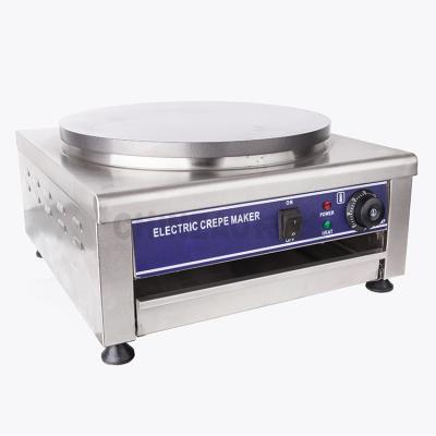 China Single Head Electric Pancake Machine 2/3Kw Pancake Maker for sale