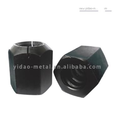 China High quality structural steel plate couplers and nut for screw thread steel bars for construction for sale