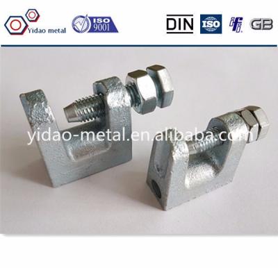 China M10 Metal Beam M6 M 8 Beam Clamp / Ron Clip Inside China Manufacturers for sale