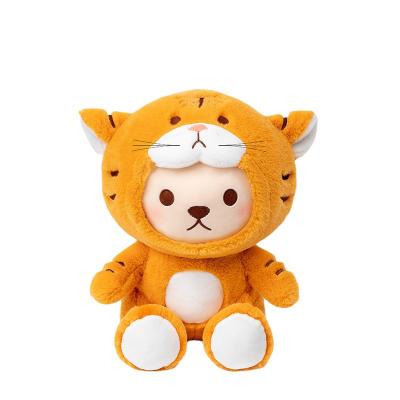 China Fashion discount price handsome Tiger Mascot Gift Plush Toy soft for birthday gift torkoal plush toy for sale