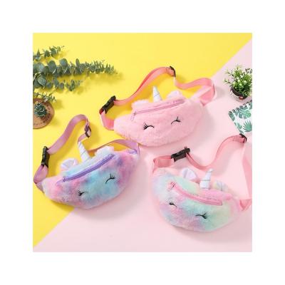 China Fashion Design Unicorn Cartoon Shoulder Crossbody Bag Stuffed Toy for Kids for sale