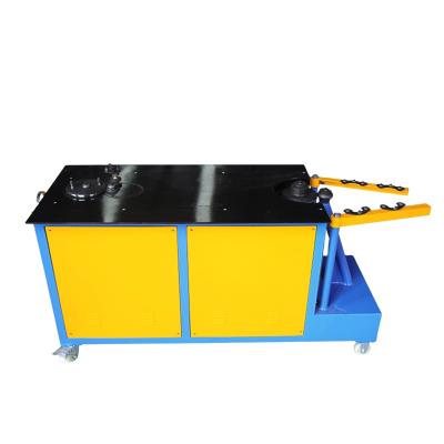 China Industrial Metal Bending Round Air Duct Making Machine Electric Elbow Making Machine for sale