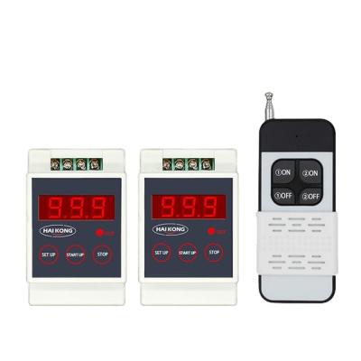 China 220V WiFi Signal Control Pump Motor One Radio Switch Remote Control Multi-way Smart Lamps And Lanterns Remote Control Switch for sale