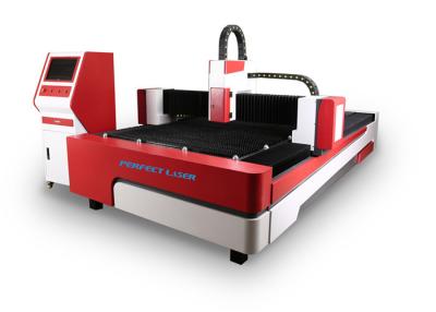 China High Power Fiber lasersnijmachine 380V 50HZ CNC metalen lasersnijder Te koop