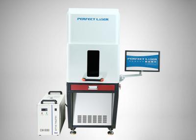 China PE-UV-3W 5W 7W 10W UV Laser Marking Machine With Enclosed Cover for sale