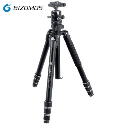 China GP-26A4+GHA-35D PORTABLE Hot Sale DSLR Camera Video Aluminum Tripod Monopod With Ball Head for sale