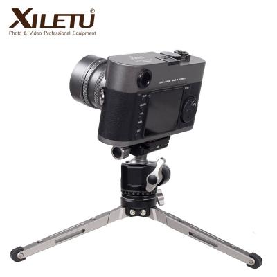 China XILETU XTS-20+XG25 mini metal light weight extension rod desktop tripod suitable for phone&camera live broadcast for sale