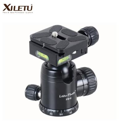 China XILETU FB-0 Camera Swivel Tripod Ball Panoramic Accessories 15KG Professional Load Support for DSLR Digital Video Camera Phone for sale