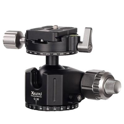 China XILETU G-36 Stylish Low Center And Simple Fashionable Double Gravity Ball Panoramic Head For G36 Camera for sale