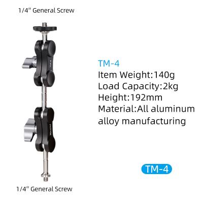 China New XILETU TM-4 Camera Bracket Professional Articulating Magic Arm For 2kg Shooting Light/LCD Monitor/LED Camera Accessories for sale